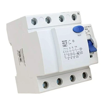 Afbeelding van Aardlekschakelaar 4P 40A 30mA type AC FI RCCB RCD Schakelaar Doktorvolt 5026
