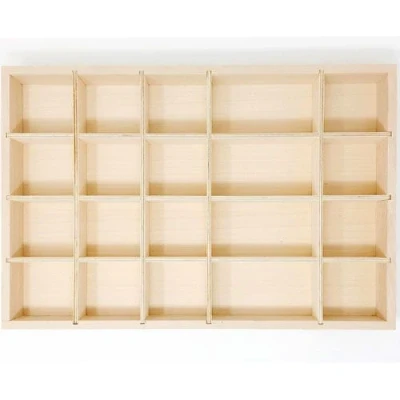Afbeelding van Grapat Houten letterbak