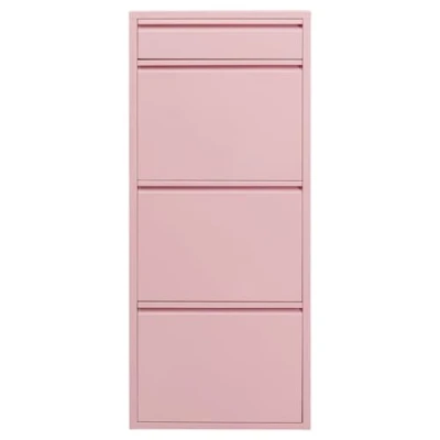 Afbeelding van Schoenenkast Caruso roze 3+1 laden Kare Design