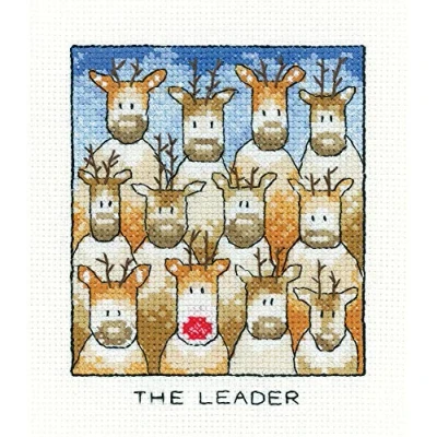 Afbeelding van Heritage Crafts The Leader borduren (pakket) 1536A