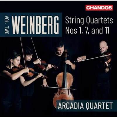 Afbeelding van Arcadia Quartet Weinberg: String Quartets Nos. 1, 7 &amp; 11 (CD)