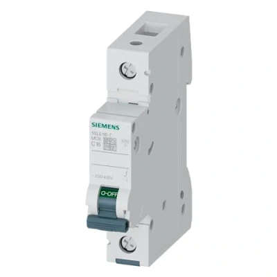 Afbeelding van Siemens 5sl6 Automatische stroomonderbreker 230/400 V 6 kA 1 polig C 16 A