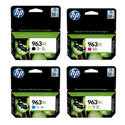 Afbeelding van HP 963XL (3YP35AE) Inktcartridge 4 kleuren Voordeelbundel Hoge capaciteit