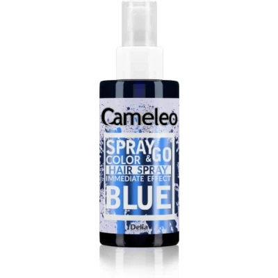 Afbeelding van Cameleo Spray &amp; Go Toniseerspray Blue Mist voor blond, platinagrijs haar gebruiksklaar semi permanente blauwe kleur onmiddellijke kleuring 150 ml