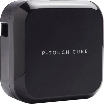 Image de Brother P Touch Cube Plus PT P710BT Imprimante d&#039;étiquettes transfert thermique Rouleau (2,4 cm) 180 x 360 dpi jusqu&#039;à 68 étiquettes/minute USB 2.0, Bluetooth outil de coupe