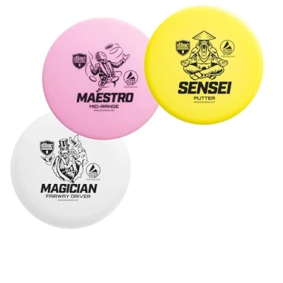 Afbeelding van Discmania Active 3 Discgolf Set