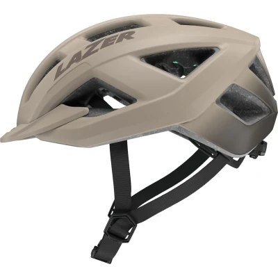 Afbeelding van Fietshelm Lazer Cerro Kineticore maat L Mat beige