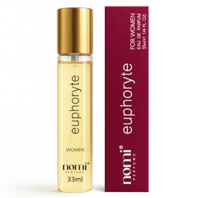 Afbeelding van Nomi Damesgeur, 33 ml, Euphoryte eau de parfum met 20% geuroliën, vrouwelijke aromatische samenstellingen, langdurige fruitige en bloemige geur, voor energieke vrouwen