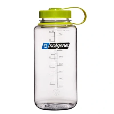 Afbeelding van Nalgene Sustain Wide Mouth 1000ml drinkfles Clear