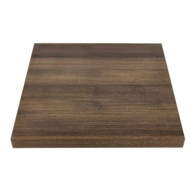 Image de Plateau de table carré 600 mm Effet chêne rustique Bolero