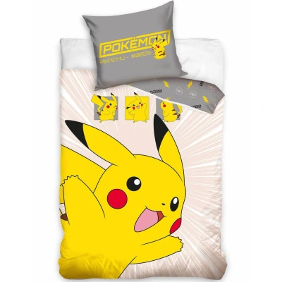 Afbeelding van Pikachu Dekbedovertrek #0025 140 x 200 cm 70 90