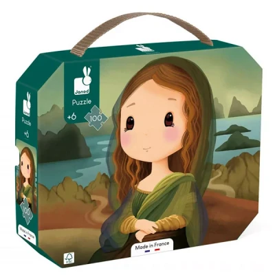 Afbeelding van Janod puzzel leonardo da vinci 100st