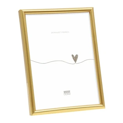Afbeelding van Deknudt Frames fotolijst S011A4 smal goud in kunststof 15x20 cm