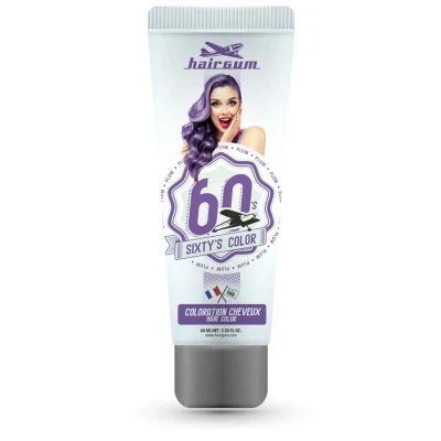 Afbeelding van Hairgum Sixty&#039;s Color Plum