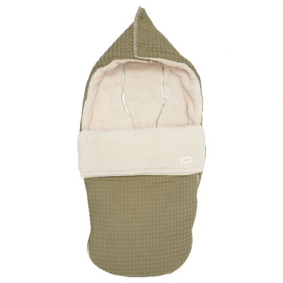 Afbeelding van Koeka Buggy Voetenzak Wafel/teddy Oslo moss