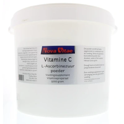 Afbeelding van Nova Vitae Vitamine C Ascorbinezuur Poeder 5000gr