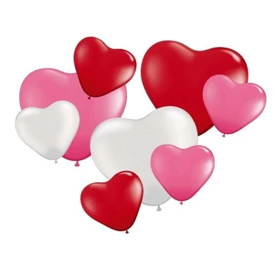 Image de Balloon Coeur Shape Mix Assorti 8 pièces