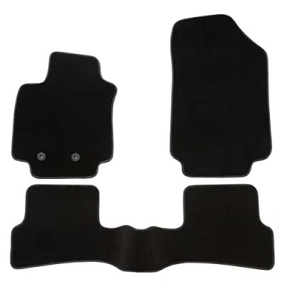Afbeelding van DBS Auto vloermatten op maat 3 delig Antislip hoogwaardig naaldvilt 1000 g/m² velours productie assortiment Luxe 1763933