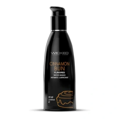 Afbeelding van Wicked Aqua Kaneelbroodje Glijmiddel waterbasis 60 ml