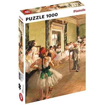 Afbeelding van Legpuzzel 1000 stukjes Dansklas, Degas Piatnik puzzel