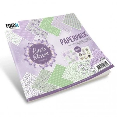 Afbeelding van Paperpack Precious Marieke Purple Blossom