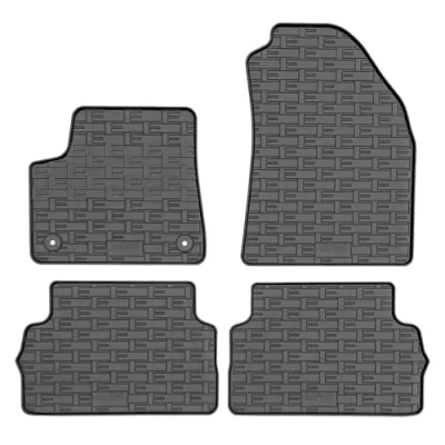 Afbeelding van CIKCAR RMCIKCIT00039 Vloermatset Rubber voor en achter 4 zwart Op maat gemaakt CITROЁN: ë C3 IV 2024