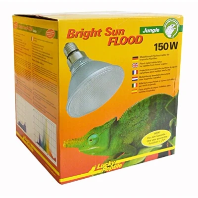 Afbeelding van Lucky Reptile Bright Sun UV Jungle stoomlamp, metaal, E27, UVA en UVB stralen