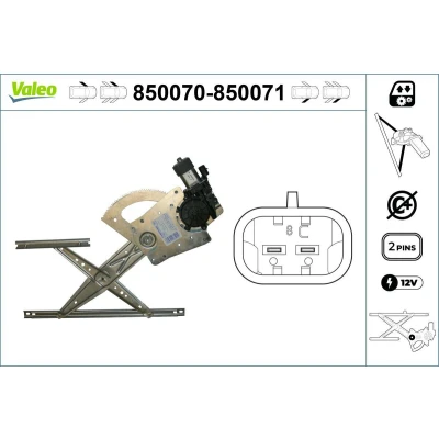 Afbeelding van Valeo Raammechanisme 850070