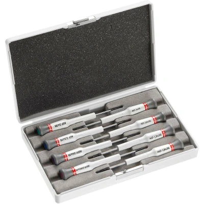 Afbeelding van FACOM AE.J1 Micro Tech schroevendraaierset met verwisselbaar blad voor sleuf en phillips in doos 8 delig