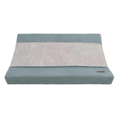 Afbeelding van Baby&#039;s Only Gebreide baby aankleedkussenhoes Waskussenhoes Overtrek verzorgingskussen Flavor Stonegreen 45x70 cm
