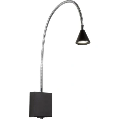 Afbeelding van Lucide Wandlamp Buddy Zwart