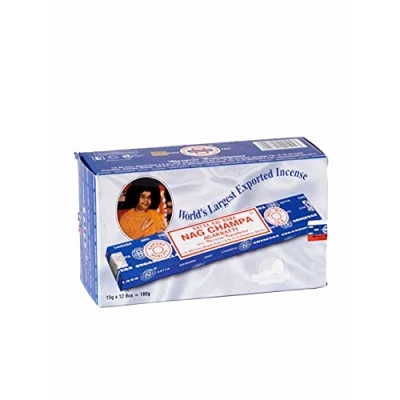 Image de Satya nagchAMPA Bâtonnets d&#039;encens 12 boites de 15mg