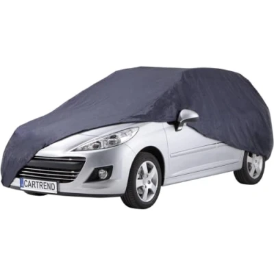 Image de Cartrend Bâche de protection pour breaks « New Generation » résistante aux fluctuations météorologiques,polyester bleu notamment les VW Passat Variant.