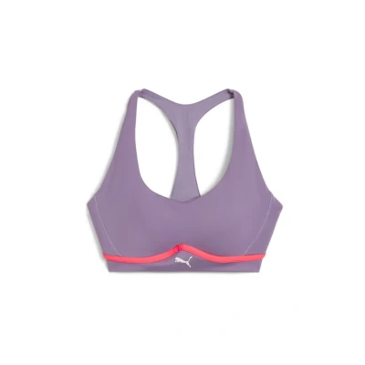 Afbeelding van Puma Keeps Cloudspun Sculpting Sportbh met medium support, Dames, Maat: XS, Pale plum