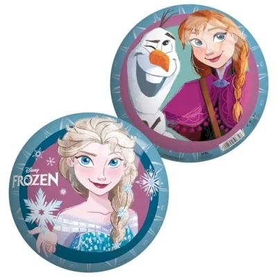 Afbeelding van Frozen Rubberen bal 23 cm, lichtgewicht, VOOR OP HET STRAND, OM MEE TE SPELEN, PLEZIER, vanaf 10 maanden+