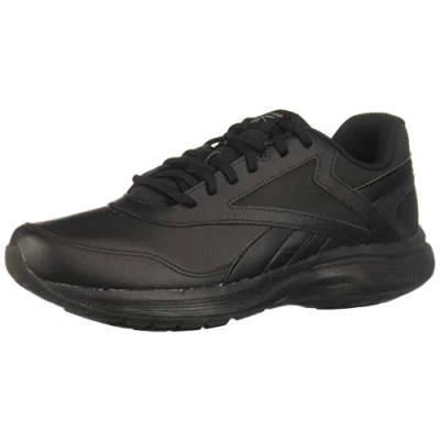 Afbeelding van Reebok WALK Ultra 7 DMX MAX Sportieve wandelschoenen, Heren, Maat: 42, Black/cold grey/collegiate royal Leer en imitatieleer