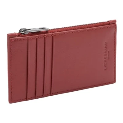 Afbeelding van LIEBESKIND BERLIN Leren Kaarthouder Soft Nappa Lou Cardholder True Red Rood