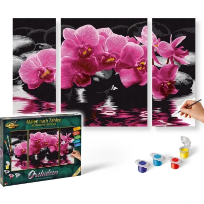 Afbeelding van Schipper Schilderen op Nummer Orchidee�n Hobbypakket