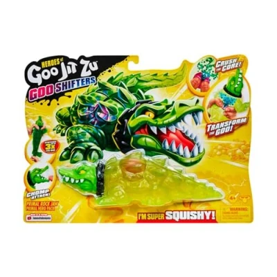 Afbeelding van BANDAI Heroes of GOO JIT Zu actiefiguur Ultra Primal Pack meerkleurig CO41406 Rock Jaw