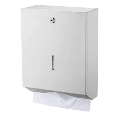 Afbeelding van Basic Line Z vouw Handdoekdispenser RVS