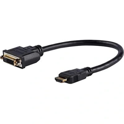 Afbeelding van HDMI adapter Startech HDDVIMF8IN Zwart