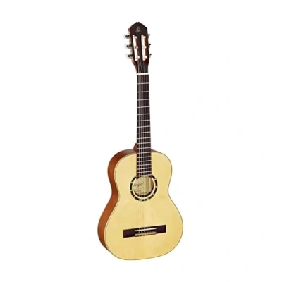 Afbeelding van Ortega R121 1/2 NT Natural, incl. Bag Klassieke gitaar