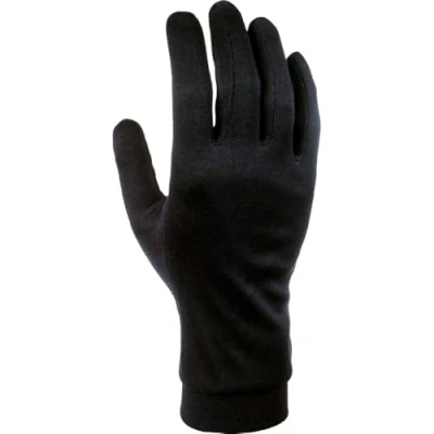 Afbeelding van CAIRN Silk Gloves Men Black