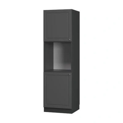 Afbeelding van Vicco Fame Line Fornuiskast 60 cm open antraciet goud