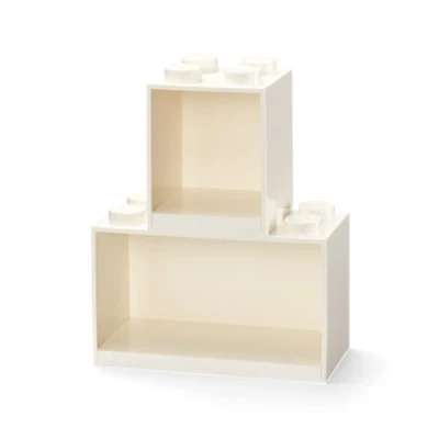 Afbeelding van LEGO Iconic Wandschap Brick 4 en 8 Polypropyleen Wit