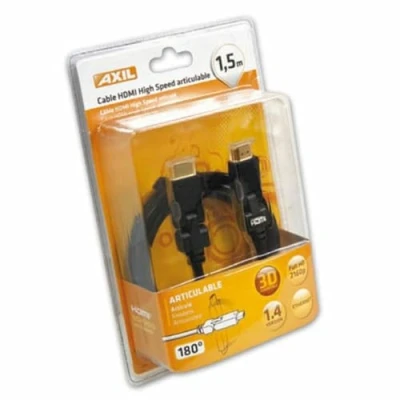 Afbeelding van HDMI Kabel Axil 1,5 m Zwart Mannelijk/Mannelijk