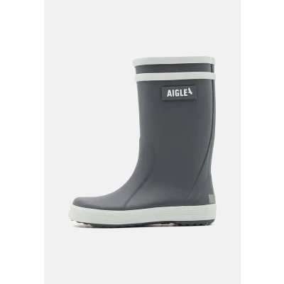 Afbeelding van Aigle Lolly POP Unisex Regenlaarzen voor kinderen, Maat: 24, Charcoal Natuurrubber