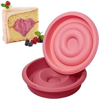 Afbeelding van LU 132982 Rood Flexiform Bakvorm Rond 2