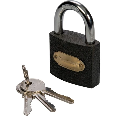 Afbeelding van Silverline Hangslot IJzer 60 mm Inclusief 3 Sleutels