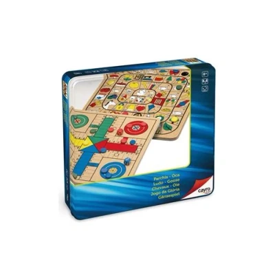Image de Cayro juguetes sl 752 jeu de société jeux 2x1 oie et parchis